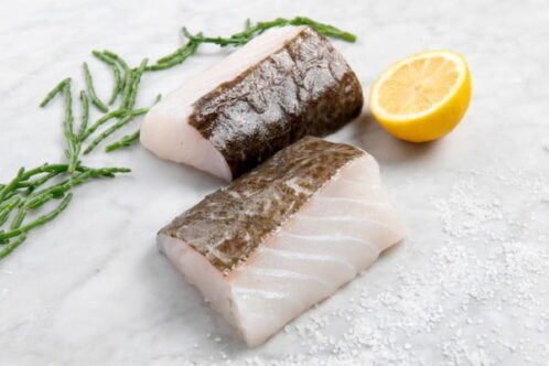 Kabeljauwfilet van de haas met of zonder huid