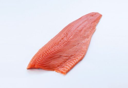 Zalmfilet  hele zijde met huid diverse gewichten
