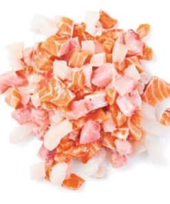 Vispoulet (zalm met witvis)